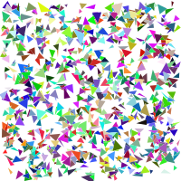Dense confetti