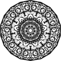 Circular ornament 24