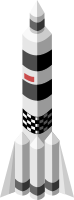 Isometric rocket