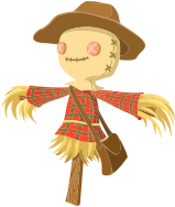 Cartoon Scarecrow