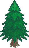Pixel Pine Tree