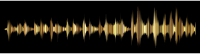 Gold Sound Wave
