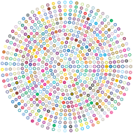 Prismatic Radial Dots 4