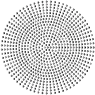 Prismatic Radial Dots 6