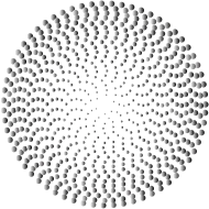Prismatic Abstract Circles Design 6