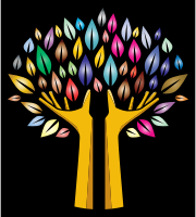 Prismatic Hands Tree