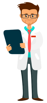 Doctor Holding Clipboard