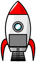 Cartoon Moon Rocket Remix 1