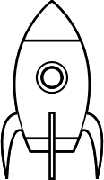 Cartoon Moon Rocket Remix 4