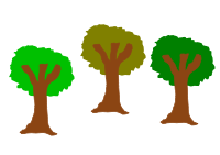 The three trees