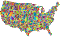 Technicolor United States Map 2