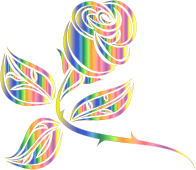 Stylized Rose Extended 6 Minus Background