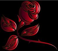 Stylized Rose Extended 8