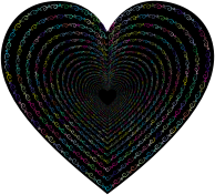 Prismatic Vintage Flourish Heart Tunnel 2