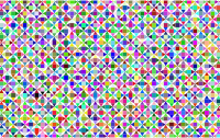 Prismatic Geometric Pattern No Background