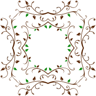 Leafy Vine Frame