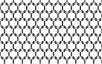 Prismatic Hexagonal Geometric Pattern 7 No Background