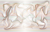 Prismatic Distorted Line Art Background 2