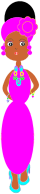 Fashionable Black Woman