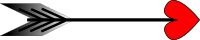 Hearted Arrow 