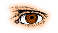 Brown eye