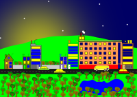 Neighborhood 3 in the dawn