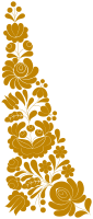 Traditional flower ornament