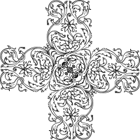 Ornamental cross 3