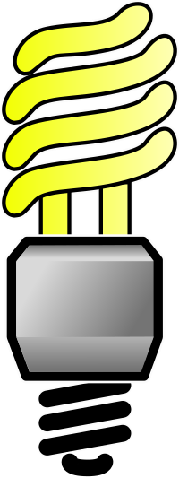 Energy Saver Lightbulb - On