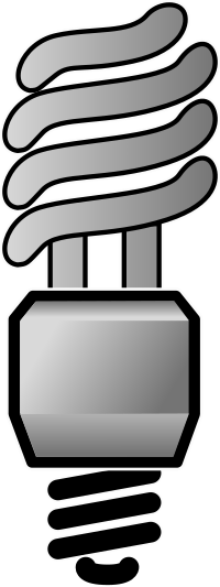 Energy Saver Lightbulb - Off
