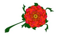 Abstract Flower