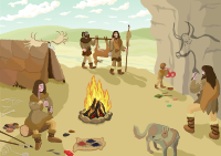 Prehistoric camp