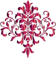 Festive Damask Design 2 No Background