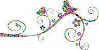 Low Poly Prismatic Birds Flourish