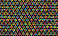 Prismatic Geometric Pattern Variation 2 With Background