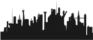 Futuristic City Skyline
