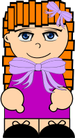 cartoon girl