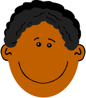 Dad with dark skin