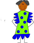 Dark skinned GRANDMOTHER