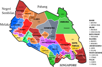 Johor new electoral map