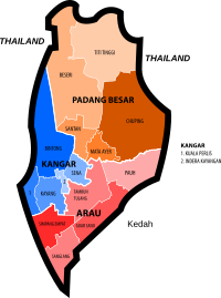 Perlis new electoral map