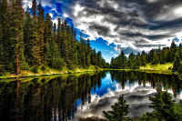 Surreal Lake Irene Colorado