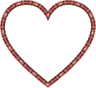 Decorative Heart Frame