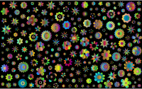 Colorful Floral Background 3