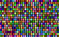 Prismatic Rounded Squares Grid 4