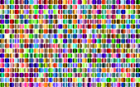 Prismatic Rounded Squares Grid 4 No Background
