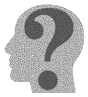 Man Head Maze Question Mark