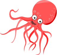 Cartoon Octopus 3
