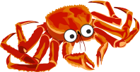 cartoon crab 2