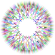Prismatic Spiky Frame